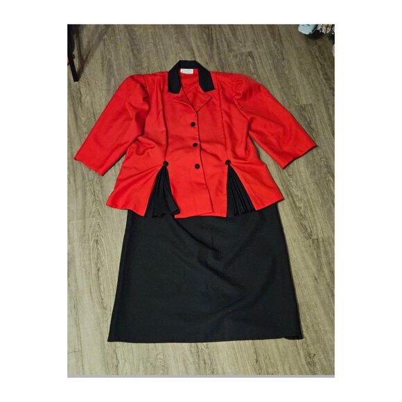 Vintage Liz MoOdy Blazer & Skirt Size 14 - Picture 1 of 6